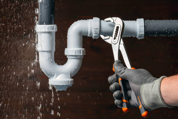 Professional Drain Cleaning technician working in Leonardsville, NY